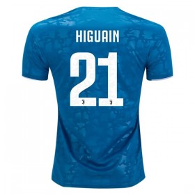 Fußballtrikots Juventus Turin HIGUAIN 21 2019-2020 Kurzarm Ausweichtrikot kaufen